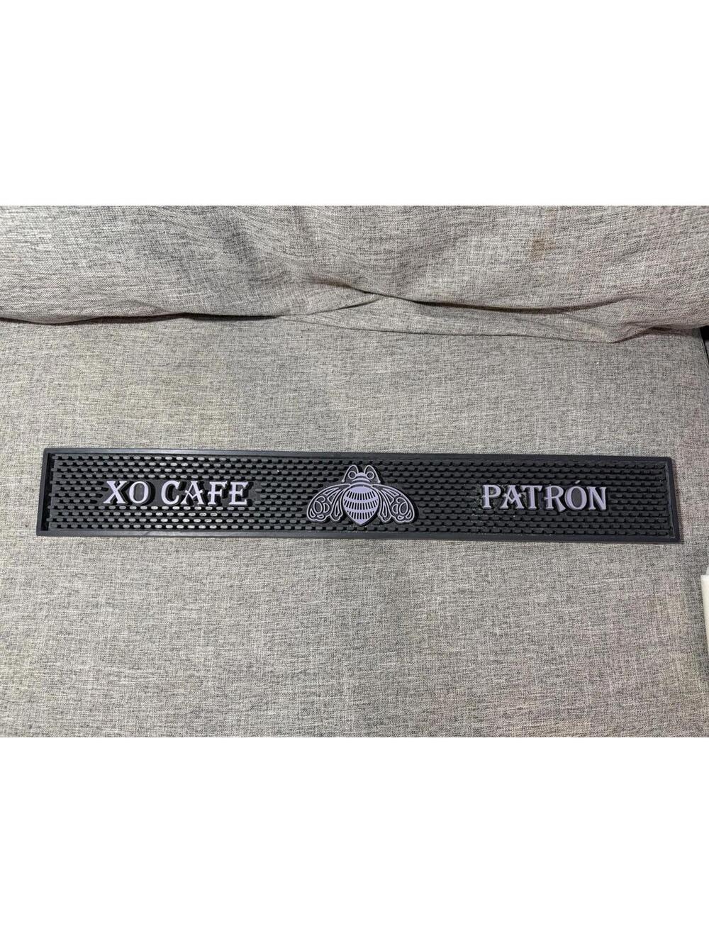 Patron Tequila XO Cafe Rubber Bar Drip Mat Bar Runner Beer Mat Purple Bee